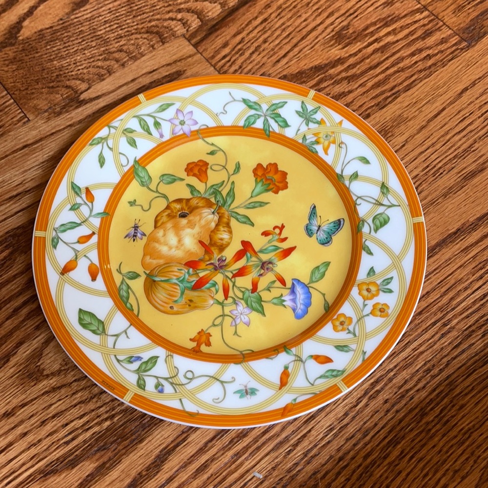 🎉HP🎉 Authentic HERMES La Siesta porcelain plate